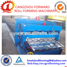 Cascata 21 Cores Metal Telhas Vitrificadas Roll Forming Machine